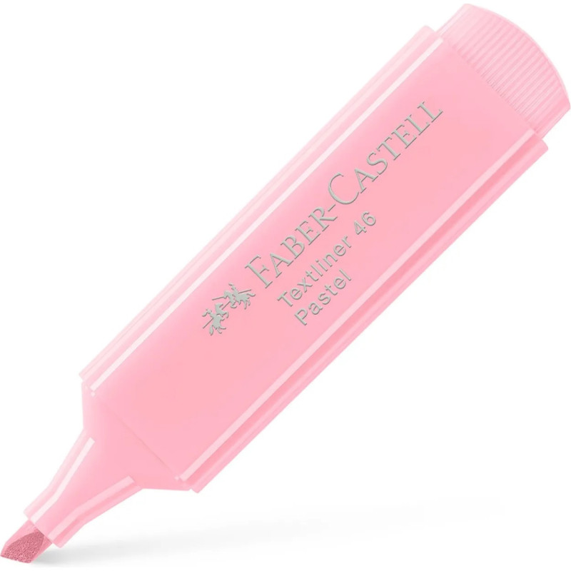RESALTADOR FABER CASTELL 46 PASTEL BLUSH (CX12)