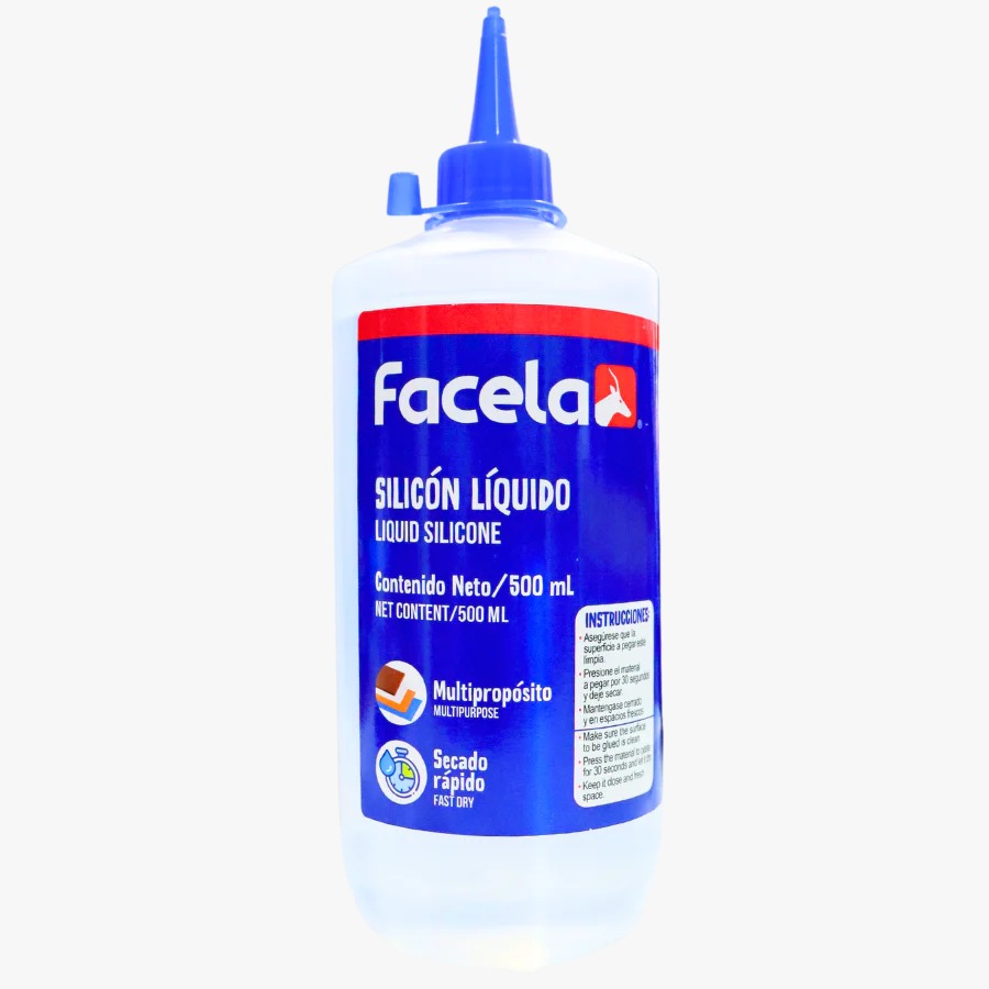 [DIST05416] SILICON LIQUIDO FACELA 500ml (CX6)