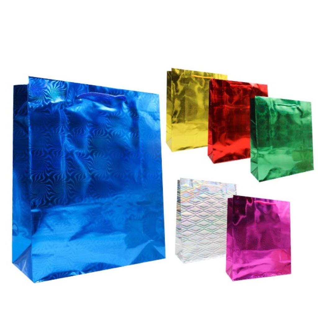 BOLSA DE REGALO PRIMAVERA JUMBO HOLOGRAFICA