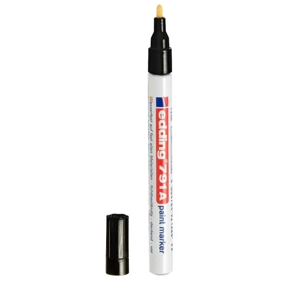 MARCADOR EDDING 791 METALICO PUNTA MEDIANA NEGRO