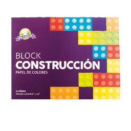 [DIST00092] BLOCK CONSTRUCCION MIS PASITOS T/CARTA