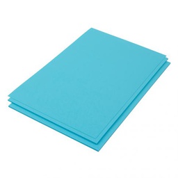 [DIST00353] HOJA ARIEL COVER OFICIO 180GRS. COLOR CELESTE (PX25)