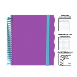 [DIST00374] CUADERNO ESPIRA FAST 150H TD SOFT 1/2 CARTA PTN002