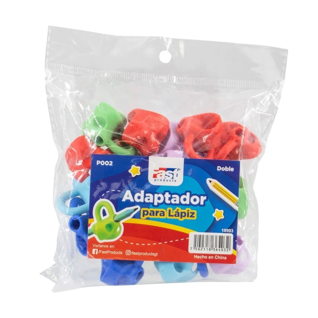 ADAPTADOR P/LAPIZ FAST P002 BX25 DOBLE | Distribuidora los escudos