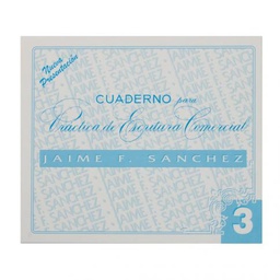 [DIST00555] CUADERNILLO DE CALIGRAFIA JAIME SANCHEZ # 3