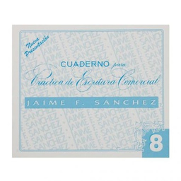 [DIST00560] CUADERNILLO DE CALIGRAFIA JAIME SANCHEZ # 8