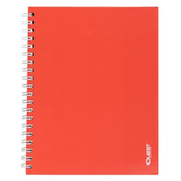 [DIST00572] CUADERNO EMPASTADO QUEST 100H  CUADROS 5MM