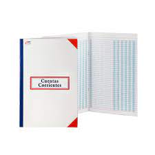 [DIST00581] CUADERNO DE CONTABILIDAD CUENTAS CORRIENTES 20H