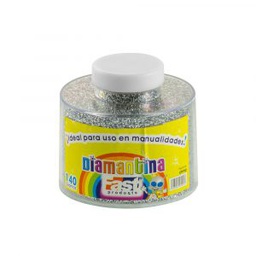 [DIST00649] BOTE DIAMANTINA 140GR FAST  PLATEADO