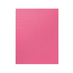 [DIST00757] FOAMY HOJA TEXT. CUADROS ROSADO (PX10)