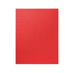 [DIST00760] FOAMY HOJA TEXT. CUADROS ROJO (PX10)