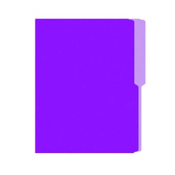[DIST00839] FOLDER IRASA T/CARTA COLOR VIOLETA