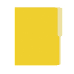 [DIST00851] FOLDER IRASA T/CARTA COLOR AMARILLO