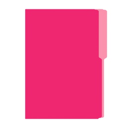 [DIST00858] FOLDER IRASA T/OFICIO COLOR ROSADO