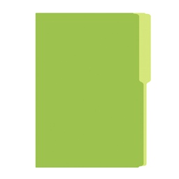 [DIST00859] FOLDER IRASA T/OFICIO COLOR VERDE LIMON