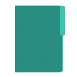 [DIST00862] FOLDER IRASA T/OFICIO COLOR AQUA