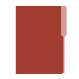 [DIST00867] FOLDER IRASA T/OFICIO COLOR MARRON