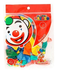 [DIST00960] GLOBO PALMERITO CHAPIN P/PAYASO DELGADOS NORMAL