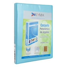 [DIST00991] CARTAPACIO KYMA C/FUNDA OFICIO 1"CELESTE