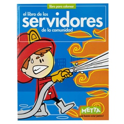 [DIST01095] LIBRO METTA PARA COLOREAR SERVIDORES DE LA COMUNIDAD