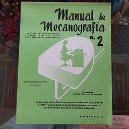 [DIST01136] MANUAL DE MECANOGRAFIA #2