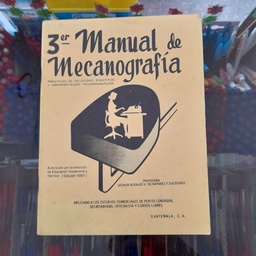 [DIST01137] MANUAL DE MECANOGRAFIA #3