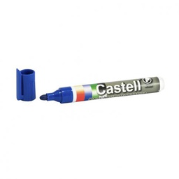 [DIST01154] MARCADOR CASTELL P/PIZARRA   AZUL