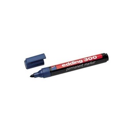 [DIST01186] MARCADOR EDDING 300 PERMAN. PUNTA REDON.  AZUL