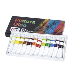 [DIST01273] PINTURA OLEO FAST 12 COLORES