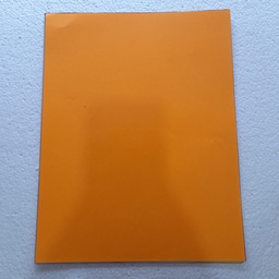 [DIST01312] PAPEL BOND CARTA NARANJA CLARO