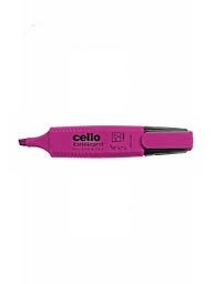 [DIST01721] RESALTADOR CELLO ROSADO CX12