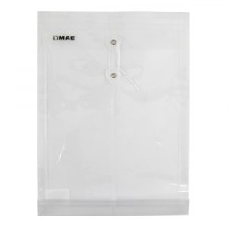[DIST01820] SOBRE PLASTICO MAE CON PITA OFICIO  BLANCO