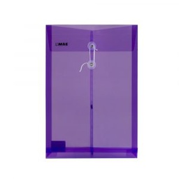 [DIST01821] SOBRE PLASTICO MAE CON PITA OFICIO  VIOLETA