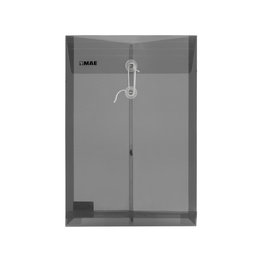 [DIST01825] SOBRE PLASTICO MAE CON PITA OFICIO  NEGRO