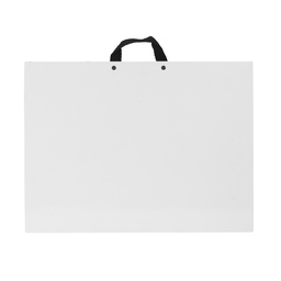 [DIST01834] TABLA PARA PLASTICINA FORMICA BLANCA CON AGARRADOR
