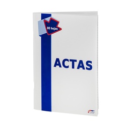 [DIST01966] CUADERNO FAST PASTA SUAVE P/ACTAS 80H. OFICIO