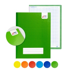 [DIST02074] CUADERNO EMPASTADO FAST PEQ. 100H CUADRO