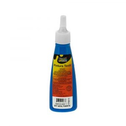[DIST02078] PINTURA TEXTIL CREATEX  AZUL FUERTE