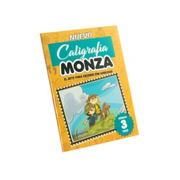 [DIST02128] CUADERNILLO DE CALIGRAFIA MONZA #3