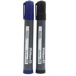 [DIST02132] MARCADOR PELIKAN 711 PERMAN. P/REDONDA NEGRO