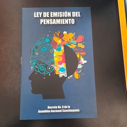 [DIST02183] LEY DE EMISION DEL PENSAMIENTO DECRETO NUMERO 9