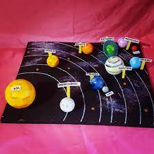 [DIST02213] MAQUETA DE SISTEMA SOLAR
