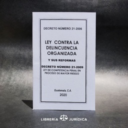 [DIST02228] LEY CONTRA LA DELINCUENCIA ORGANIZADA