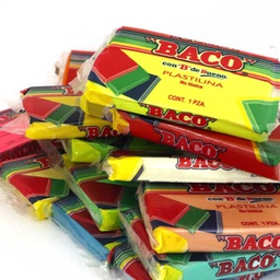 [DIST02255] PLASTICINA MAQUETA BACO/KREA ROJO
