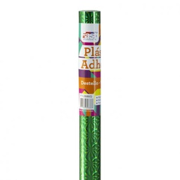 [DIST02282] CONTAC ADHESIVO FAST ROLLO DESTELLO VERDE