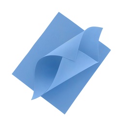 [DIST02390] FOAMY HOJA LISA AZUL CLARO (PX25)