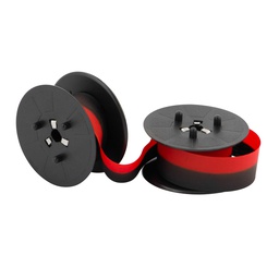 [DIST02407] CINTA PARA SUMADORA DOBLE CARRETE NEGRO/ROJO RIBBON
