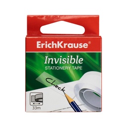 [DIST02428] CINTA ADHESIVA ERICH KRAUSE INVISIBLE 18MM X 33MM