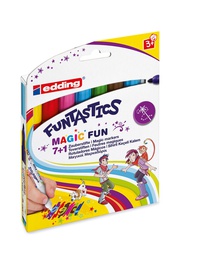 [DIST02463] MARCADORES EN ESTUCHE EDDING 138 MAGICO