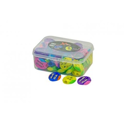 [DIST02485] SACAPUNTAS JOCAR PLASTICO X-TREAM 2 AGUJEROS CX50